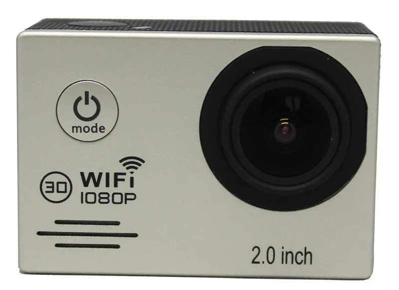 SJ7000R Спортивная камера s 1080P Экшн камера 12MP WiFi Спортивная камера s 30M Водонепроницаемая 2.0LCD Full HD DVR пульт дистанционного управления - Цвет: Silver