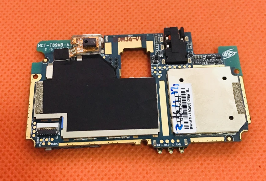 Б/у оригинальная материнская плата 2G ram+ 16G rom материнская плата для DOOGEE T5 Lite MTK6735 четырехъядерный 5," HD 1280x720