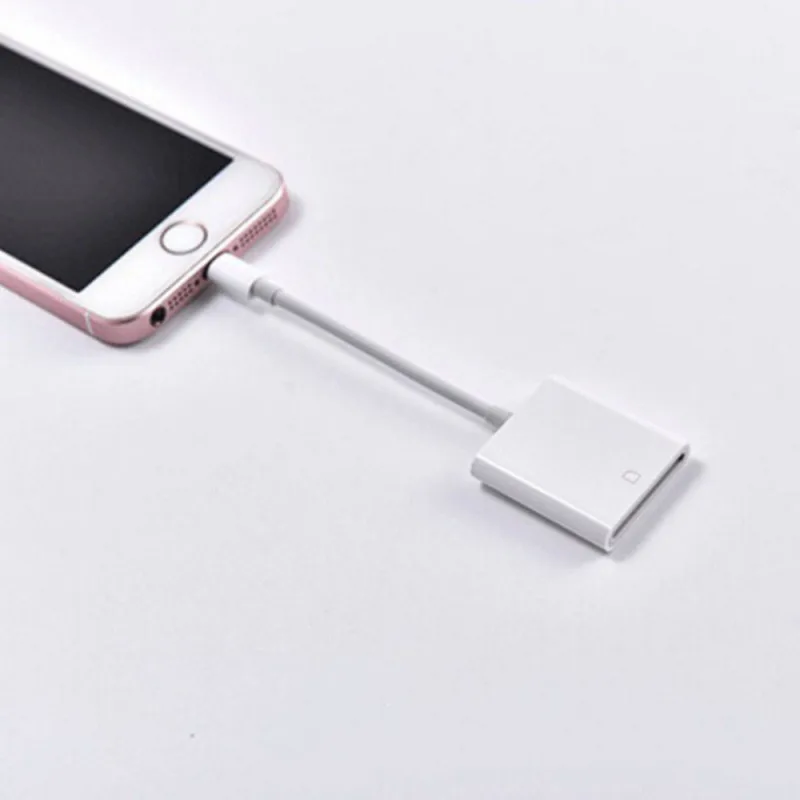 8-контактный кабель для считывания карт TF с адаптером памяти iPhone 6 7 Pro