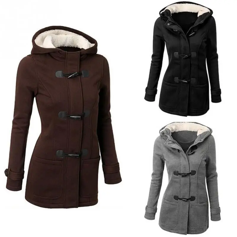 Зимнее пальто парки весна осень стандартная теплая Женская куртка с длинным