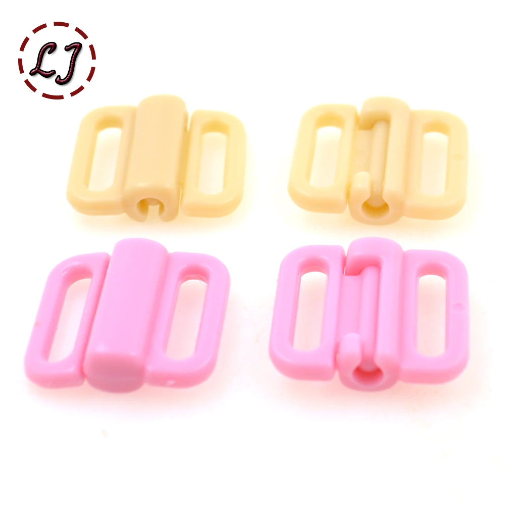 10 компл./Лот искусственная пластиковая цветная прямоугольная лента застежка