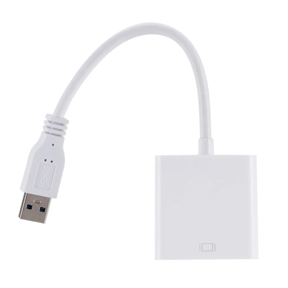 ECos USB 3 0 адаптер VGA внешняя видеокарта Co внешний графическая карта Video Converter для