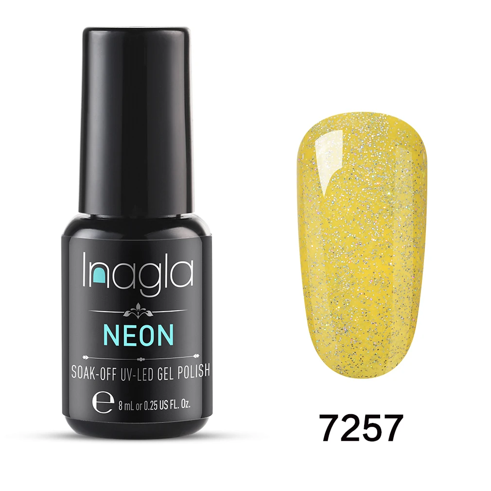 Inagla Nail Gel Polish High Quality UV LED 8ML Extension Design Long-lasting Soak Off Varnish Gelpolish | Красота и здоровье