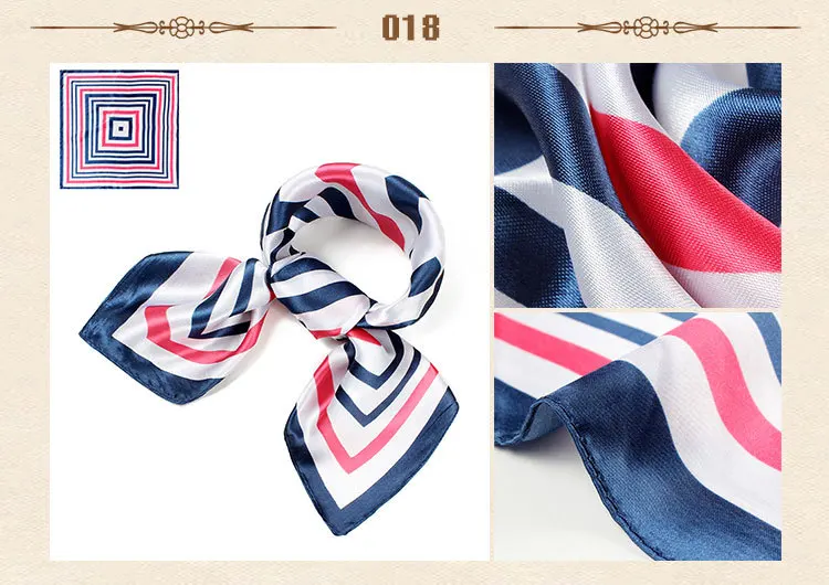 Маленький квадратный шелковый шарф шейный платок лидер продаж офисная одежда