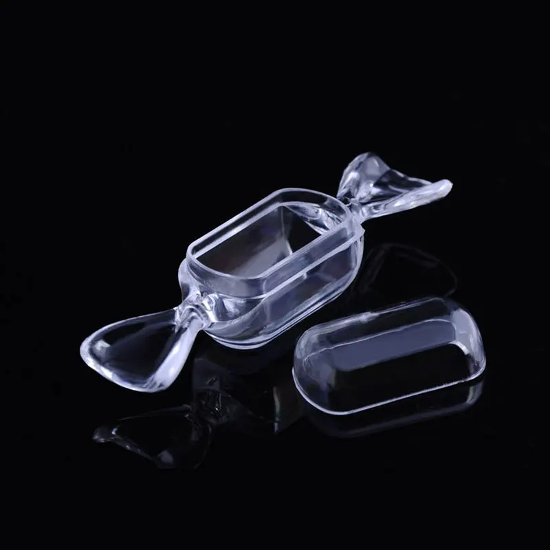 50 шт пластиковая прозрачная коробка конфет Свадебный пакет для гостей