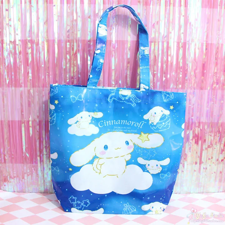 Мультяшная милая сумка hello kitty My Melody Cinnamoroll Собака Микки Минни маленькая Две звезды хозяйственная сумка сумки через плечо Экологически чистая сумка сумки