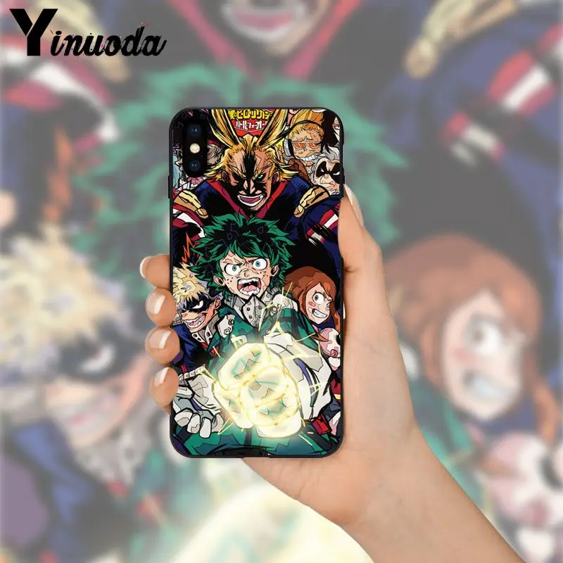 11pro MAX My Hero academic прекрасный новый чехол для телефона Fundas Apple iPhone 8 7 6 6S Plus X XS 5 5S SE XR