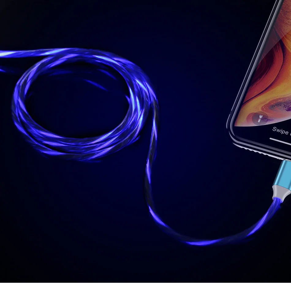 KISSCASE Micro USB кабель для huawei Honor Xiaomi Redmi Зарядка Синхронизация данных Кабельное освещение Micro USB 1 м универсальный кабель для android-устройств Кабо