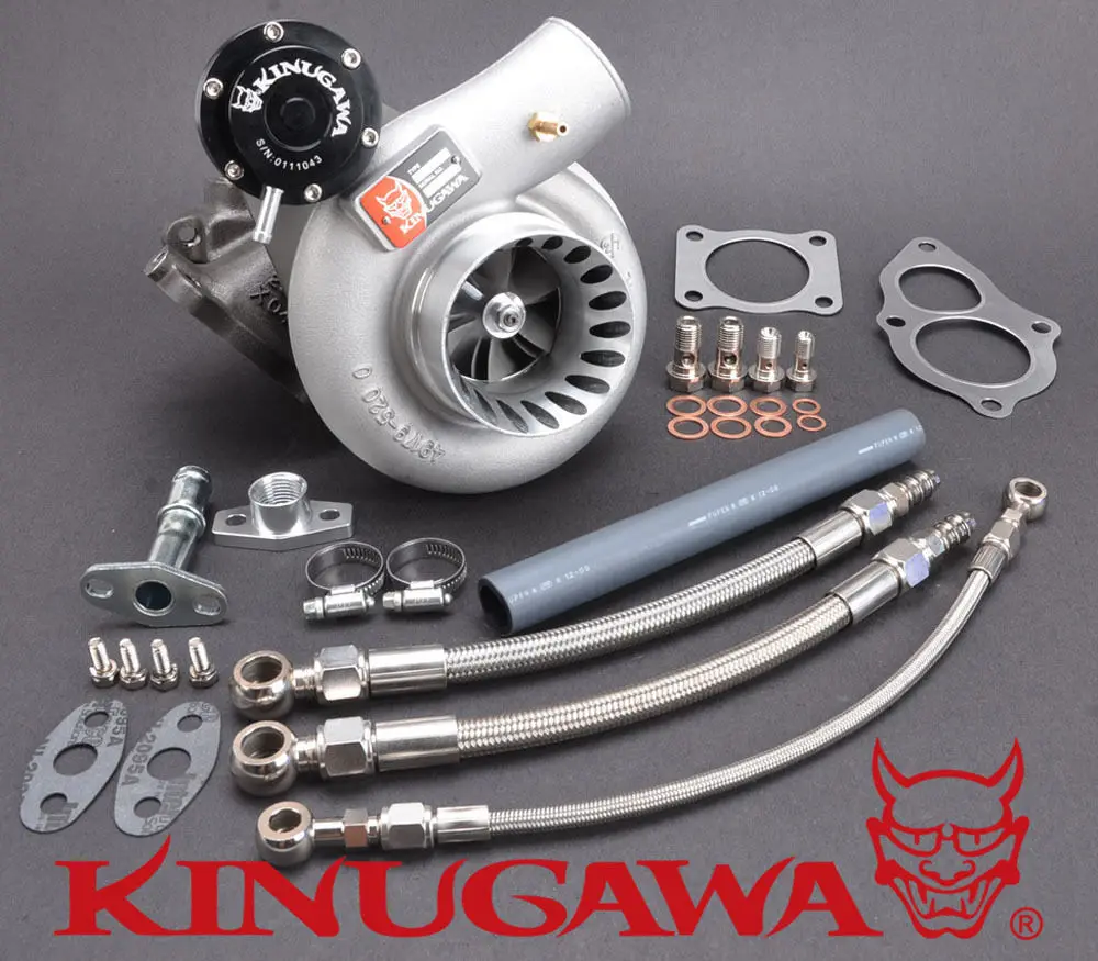 Турбокомпрессор Kinugawa 3 &quot анти всплеск для Mitsubishi EVO 1 7 см турбокомпрессор|vr4|vr4