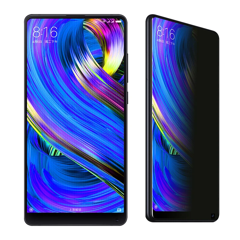 EXUNTON для Xiaomi mi Mix 2 2S mi x2 mi x2s 2.5D 9H Антибликовая Защитная пленка для экрана из закаленного стекла новая модель