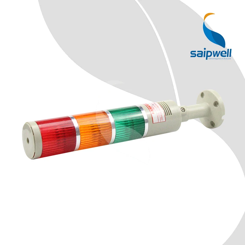 IP33 15 Вт 3 слоя Бузер Тип сигнальная башня лампа с устойчивым светом/Высокая