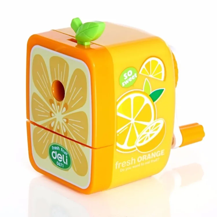 Милый IMC Rh орех ручная точилка для карандашей Kawaii Fruite мультфильм школьные канцелярские принадлежности