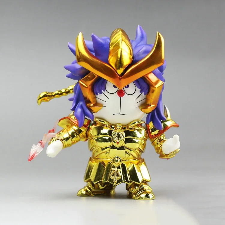 Аниме экшн фигурки Doraemon cosplay Saint Seiya коллекционные игрушки для рождественского