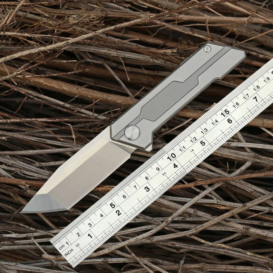 GODFUR SNECX BUSTER карман складной нож D2 лезвие titanium ручка шарикоподшипник Открытый Охота Выживание Рыбалка фрукты EDC ножи