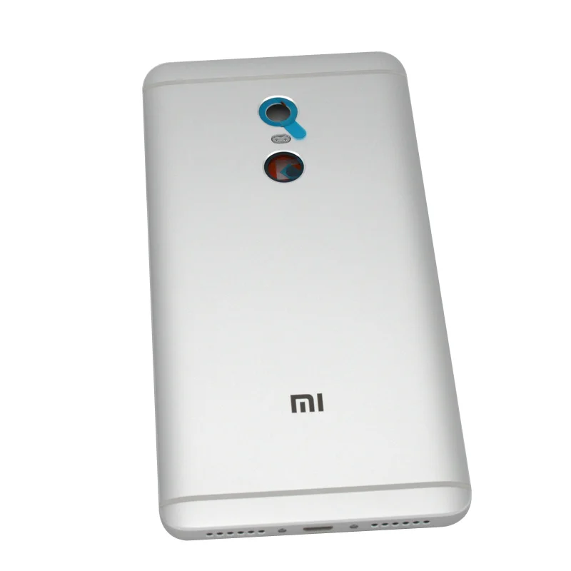 Silver Для Xiaomi Redmi Note 4 крышка батареи задняя дверь Корпус чехол Note 4 Замена для MTK helio X20 версия крышка батареи - Цвет: Silver