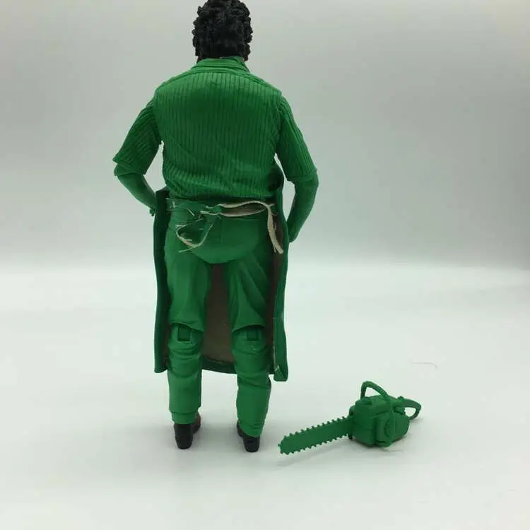 Verde Carburante 40TH Leatherface Il Техасская резня бензопилой экшен фигурка из ПВХ Collezione модель