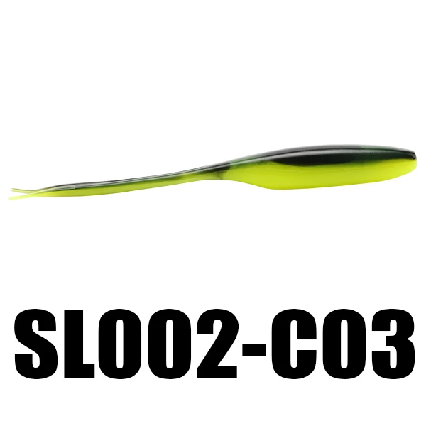 4PCS C03 SeaKnight SL002 мягкий червяк приманка для рыбалки 4 шт./пакет 8g 130 мм мягкая искусственная приманка приманки с длинным хвостом для приманки - Цвет: 4PCS C03