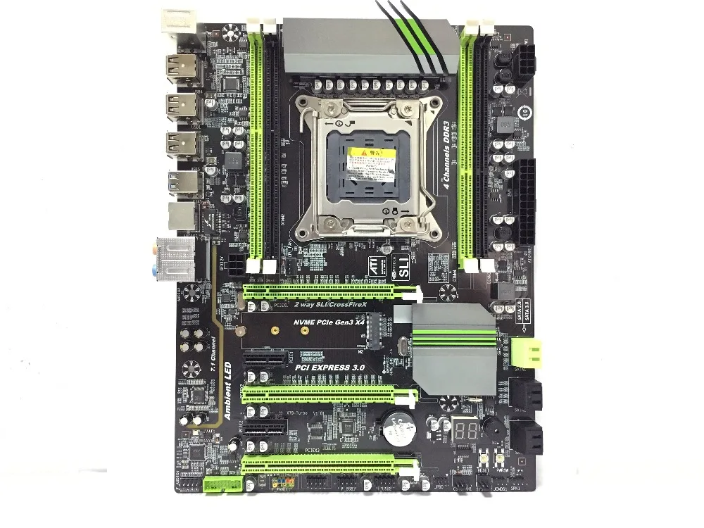 X79 LGA2011 DDR3 PC настольные компьютеры Материнские платы компьютер Материнские платы подходит для сервера ECC REG RAM M.2 SSD