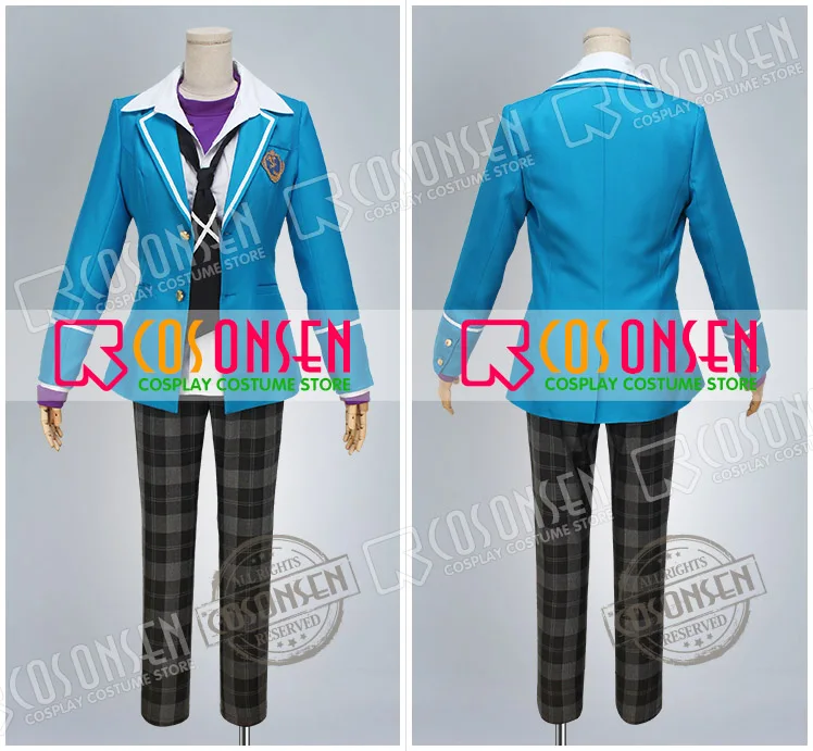 Костюм для косплея ONSEN голубой полный комплект|cosplay costume|ensemble starscostume cosplay |