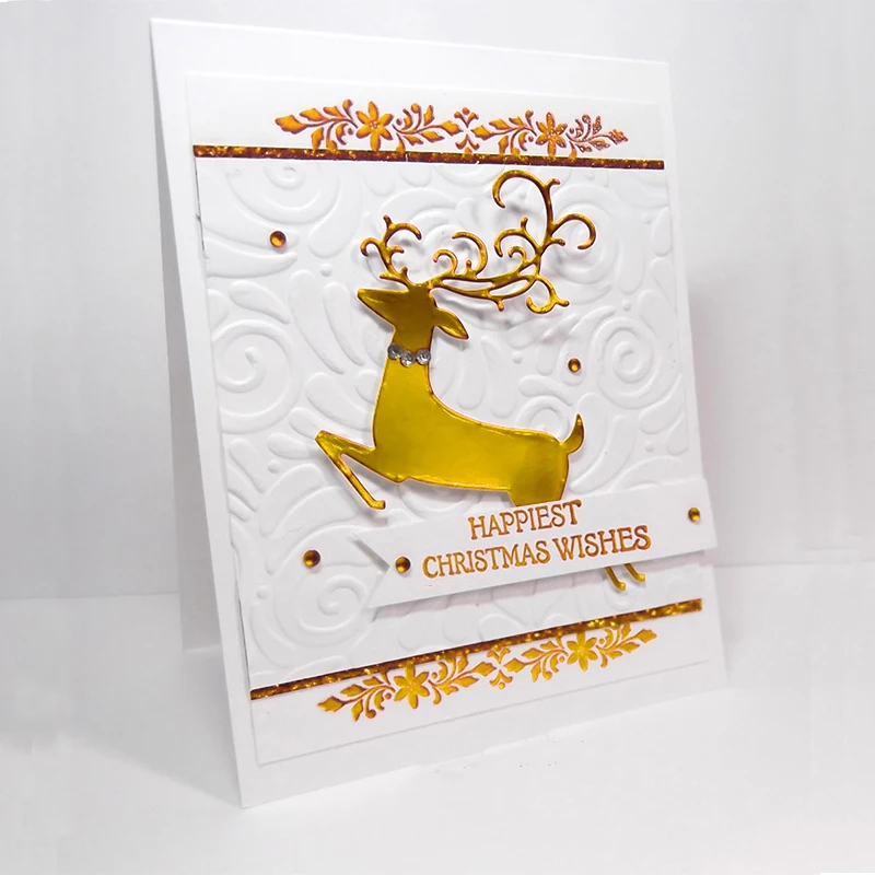 13 шт. Рождественский олень металлические режущие штампы трафарет для DIY