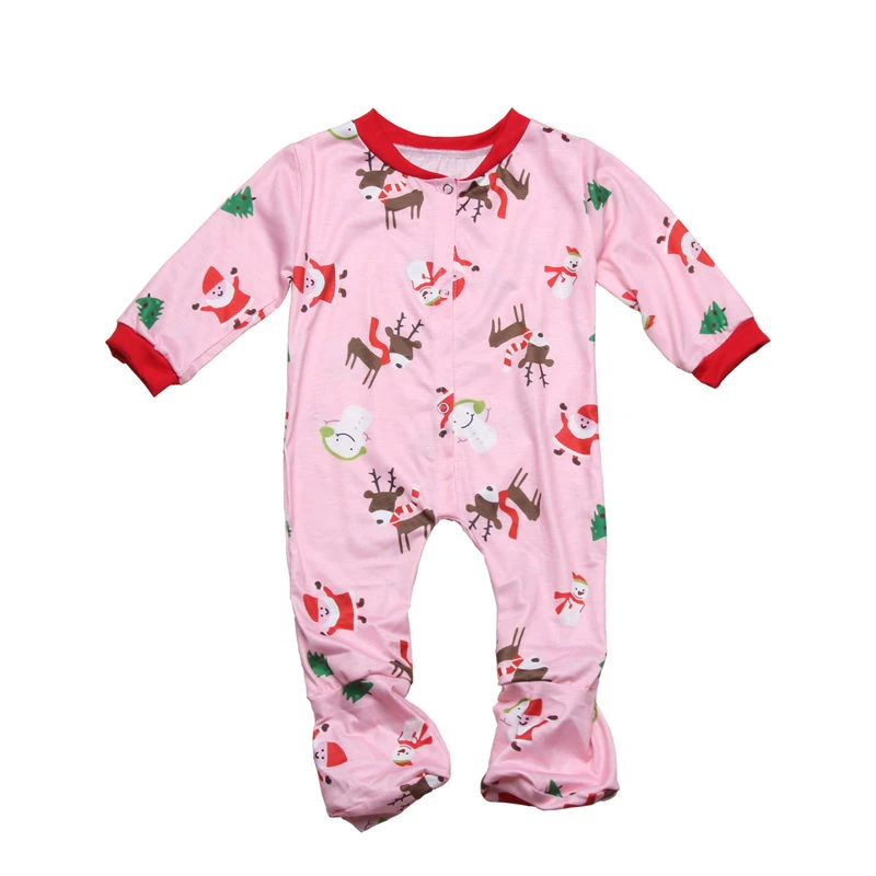 Семейный комплект рождественских пижам для женщин и мужчин одежда сна взрослых