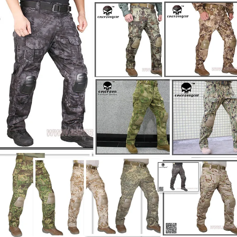 Боевые брюки Emerson G3 тактические армейские bdu для страйкбола и военных игр тип AOR2 MR