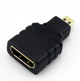 HDMI Женский к Micro Мужской позолоченный адаптер конвертер Разъем 1000 шт./лот |