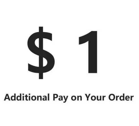 1 доллар США дополнительная оплата за товары или фрахт /за которые мы