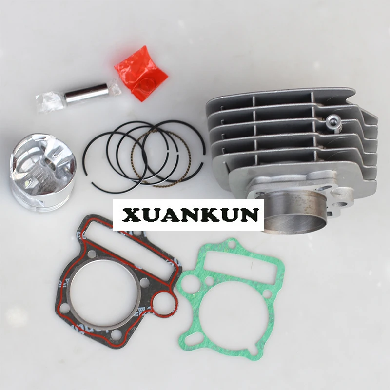 XUANKUN YX140 горизонтальный 140 двигатель аксессуары блок цилиндров поршень и кольцо