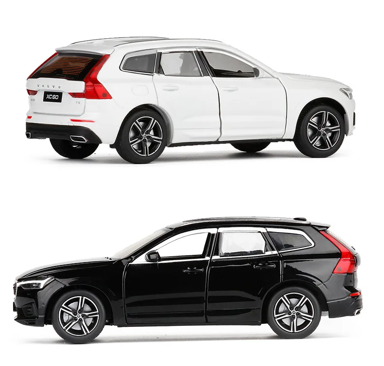 Новая модель 1/32 XC60 имитация внедорожника модель 6 открытые двери, колесный ремень амортизация игрушка автомобиль детская коллекция