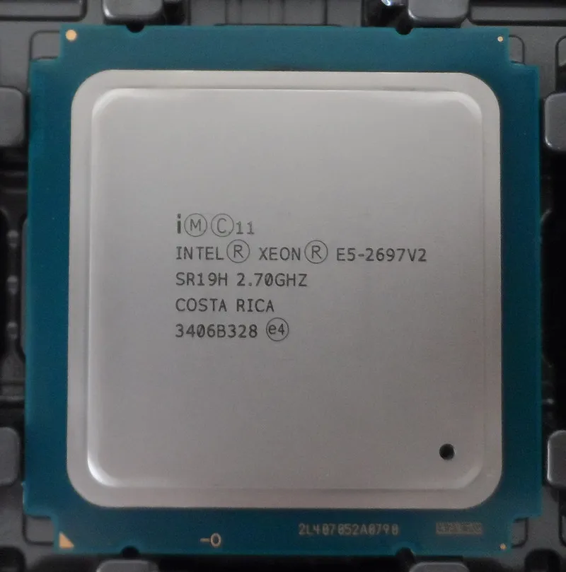 Оригинальный процессор Intel Xeon официальная версия E5 2697 V2 12 ядерный 2 7 ГГц 30 Мб Φ