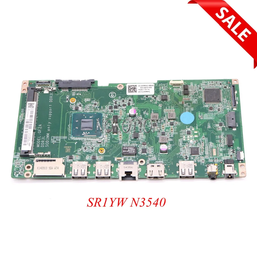 

NOKOTION DAQF2AMB6A0 CN-0MFRMC 0MFRMC для Dell Inspiron All In One 20 3043 материнская плата для ноутбука SR1YW N3540