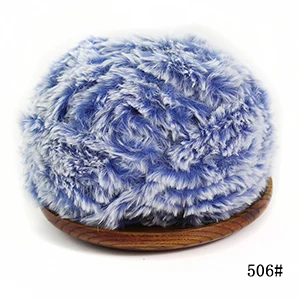 506 Фабрика suzhou huicai on line sales 20 мотков* 50 г/1000 г Упаковка зимняя Пряжа Ручной Вязки меховая пряжа тканый шарф нитки - Цвет: 506