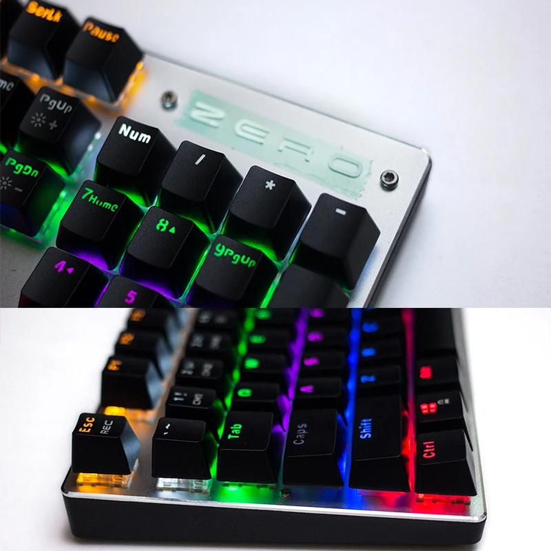 Электронная Спортивная игровая механическая клавиатура RGB светодиодный эргономичный дизайн Pro Gamer клавиатура английская Русская раскладка