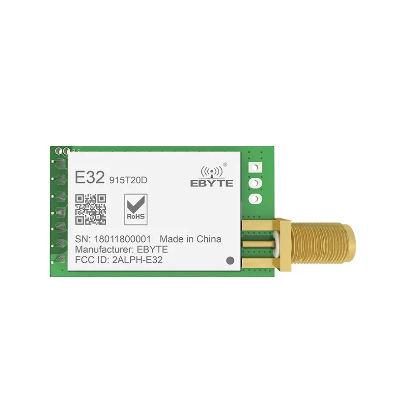 LoRa 915 МГц SX1276 rf TCXO E32-915T20D приемопередатчик беспроводной модуль ebyte длинный диапазон iot UART 915 МГц радиочастотный передатчик приемник