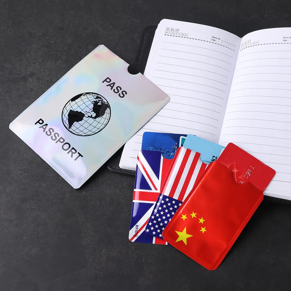 10 шт. чехол для карт ID Bank Анти Rfid кошелек RFID блокирующий держатель защитный Защита