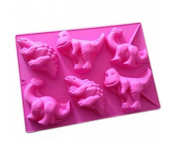 Силиконовая форма для выпечки торта в форме динозавра|candle mold|cake molddinosaur shapes |