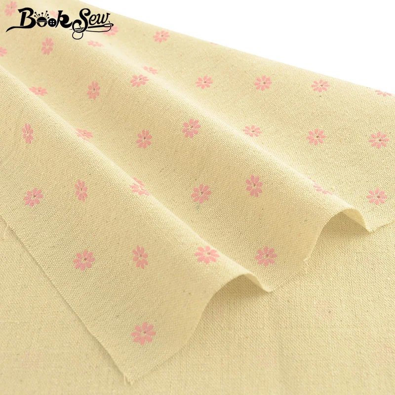 Booksew материал Анкара бежевая ткань сделай сам лоскутное шитье скатерть занавеска