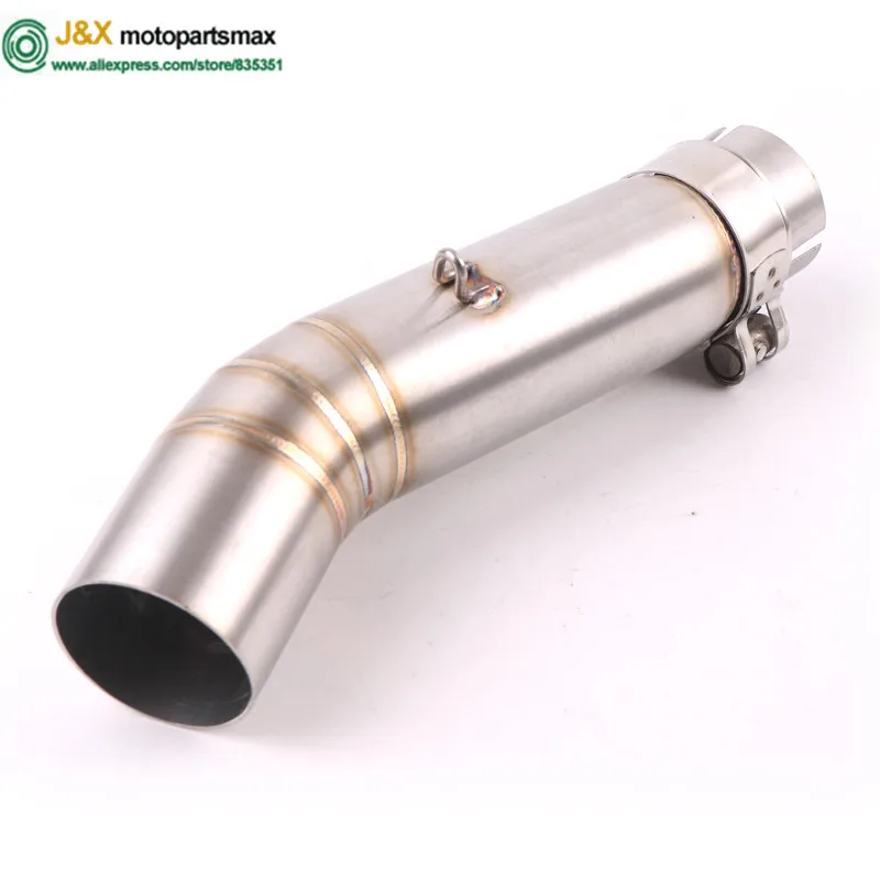 Выхлопная полная система мотоцикла средняя труба + глушитель для HONDA CBR500 CBR400 CBR500R