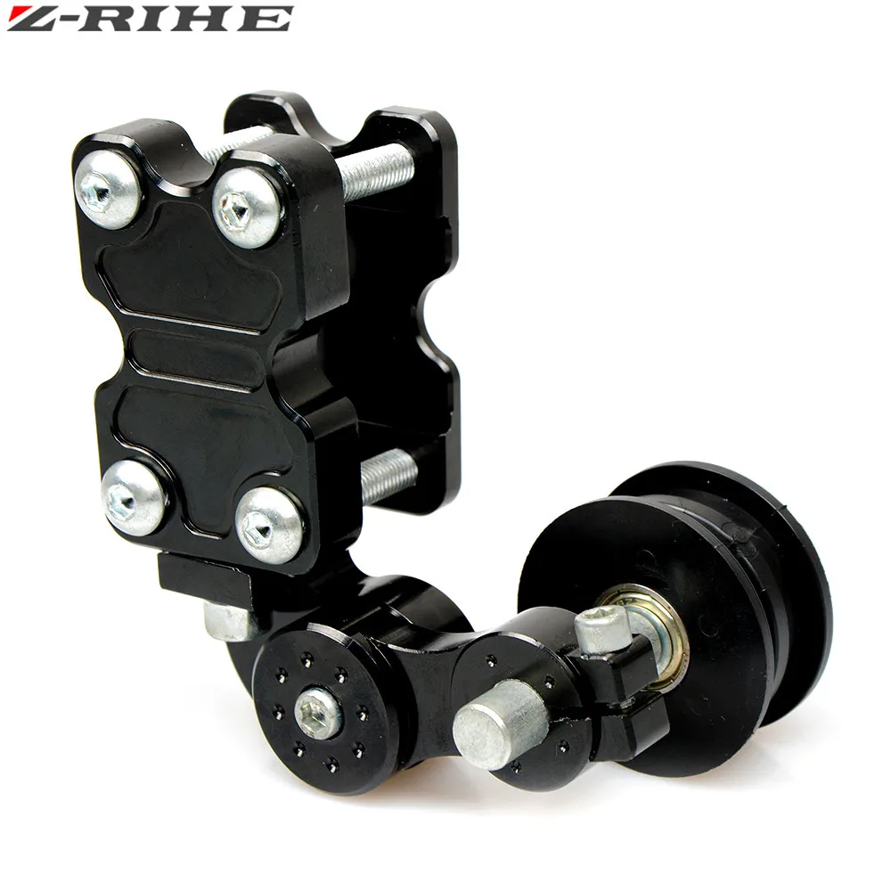 Black golden red Universal Aluminum Adjuster Chain Tensioner Roller For Motorcycle /Chopper ATV for 400cc | Автомобили и