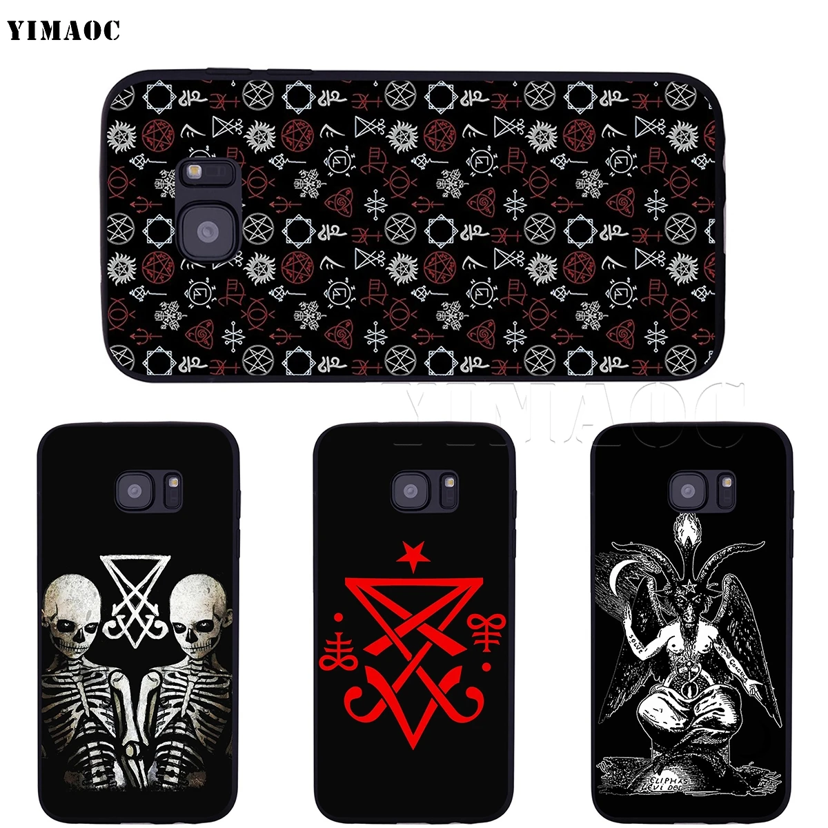 YIMAOC Sigil of Lucifer Seal сатана чехол для Samsung Galaxy A7 A8 A9 A10 A20 A30 A40 A50 A70 M10 M20 M30 S10e J6 Plus |