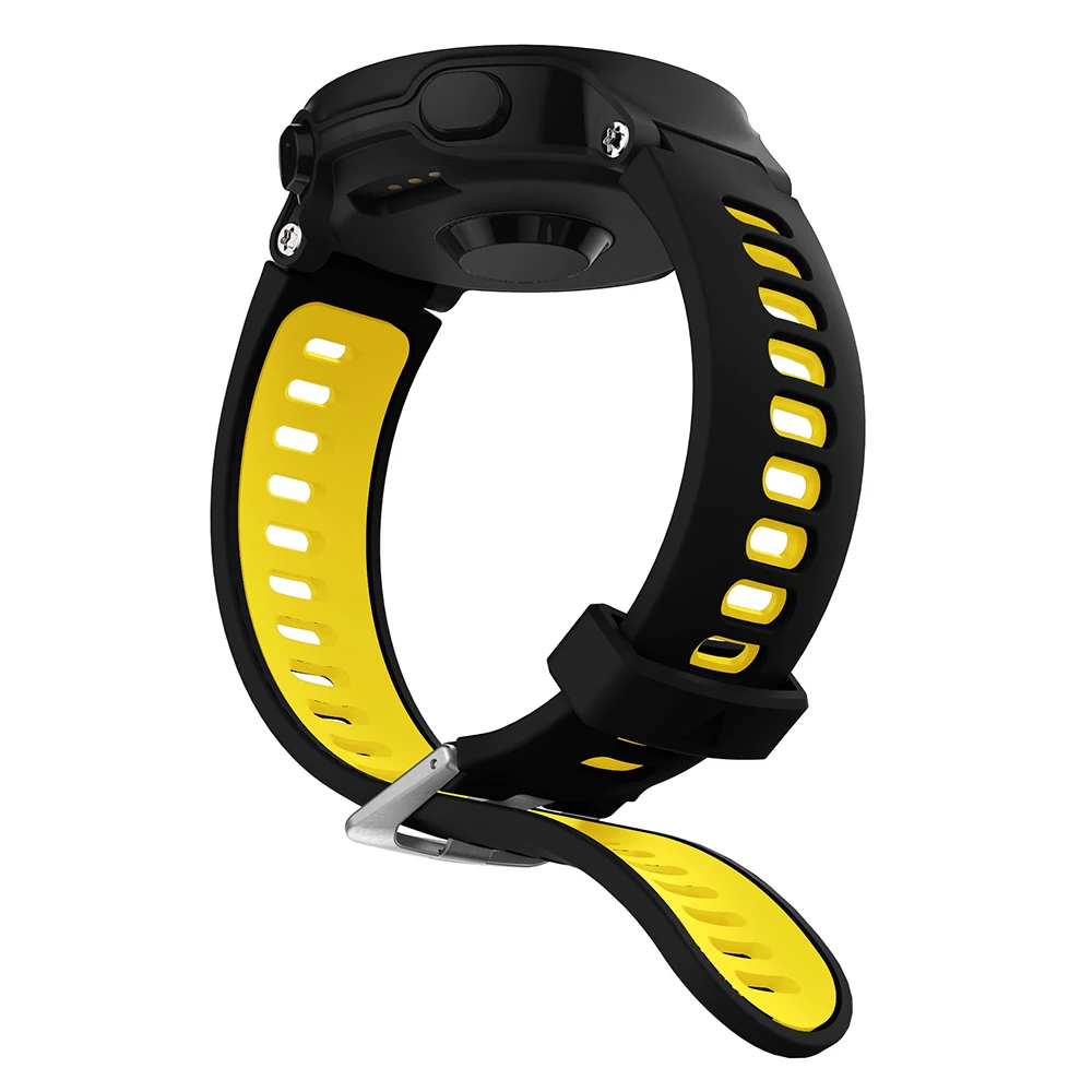 Ремешок сменный силиконовый для наручных часов Garmin Forerunner 235/735/220/230 | Наручные часы