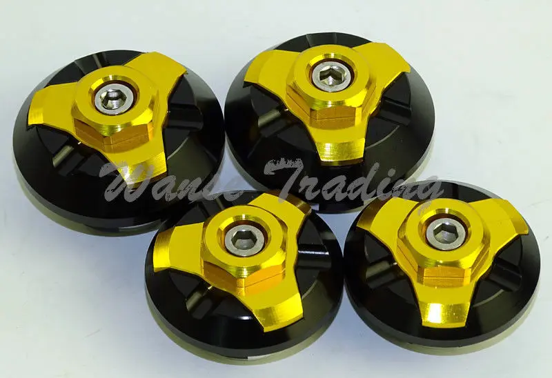 Распродажа 4 шт. крышка с отверстием для рамы ЧПУ заглушка Kawasaki Ninja 250R 2008 2009 2010 2011