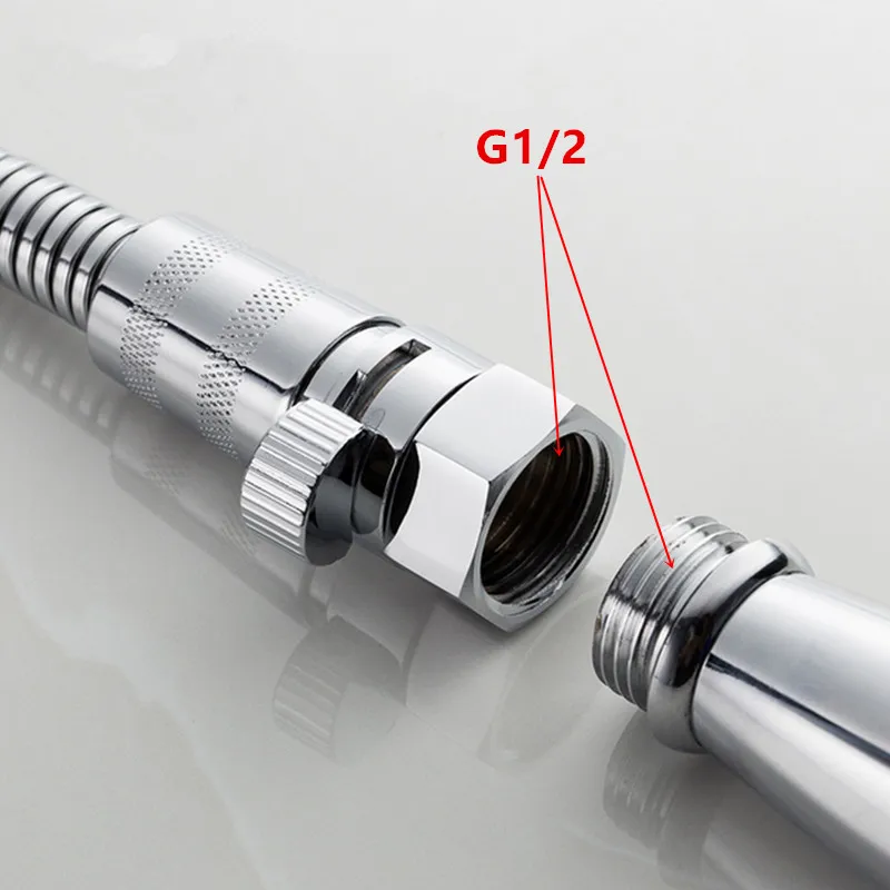 Бесплатная доставка Высокое качество G1/2 Хромированная медная ручная Лейка для