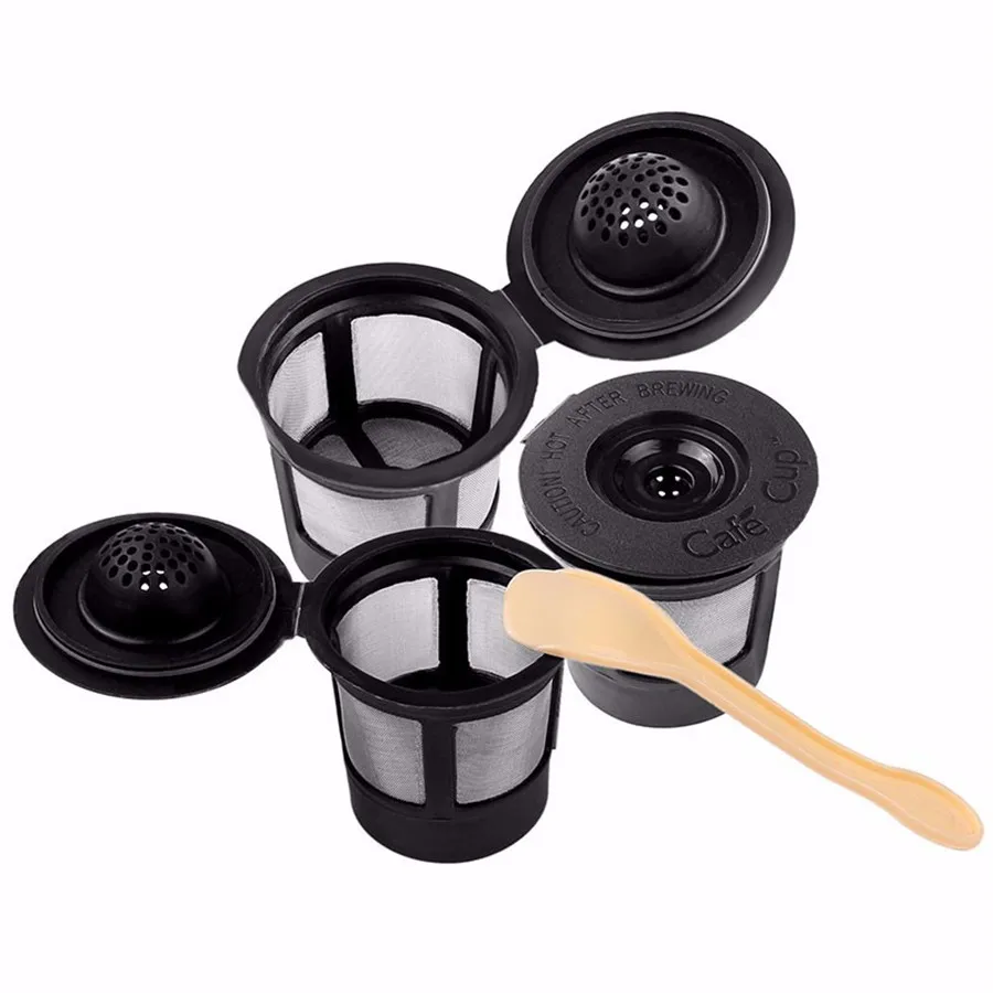 3 шт./компл. кофе Capsul многоразовые Многоразовые капсулы стручки для Nescafe dolcegusto машины производитель кофе капсулы Pod чашки Cafeteira