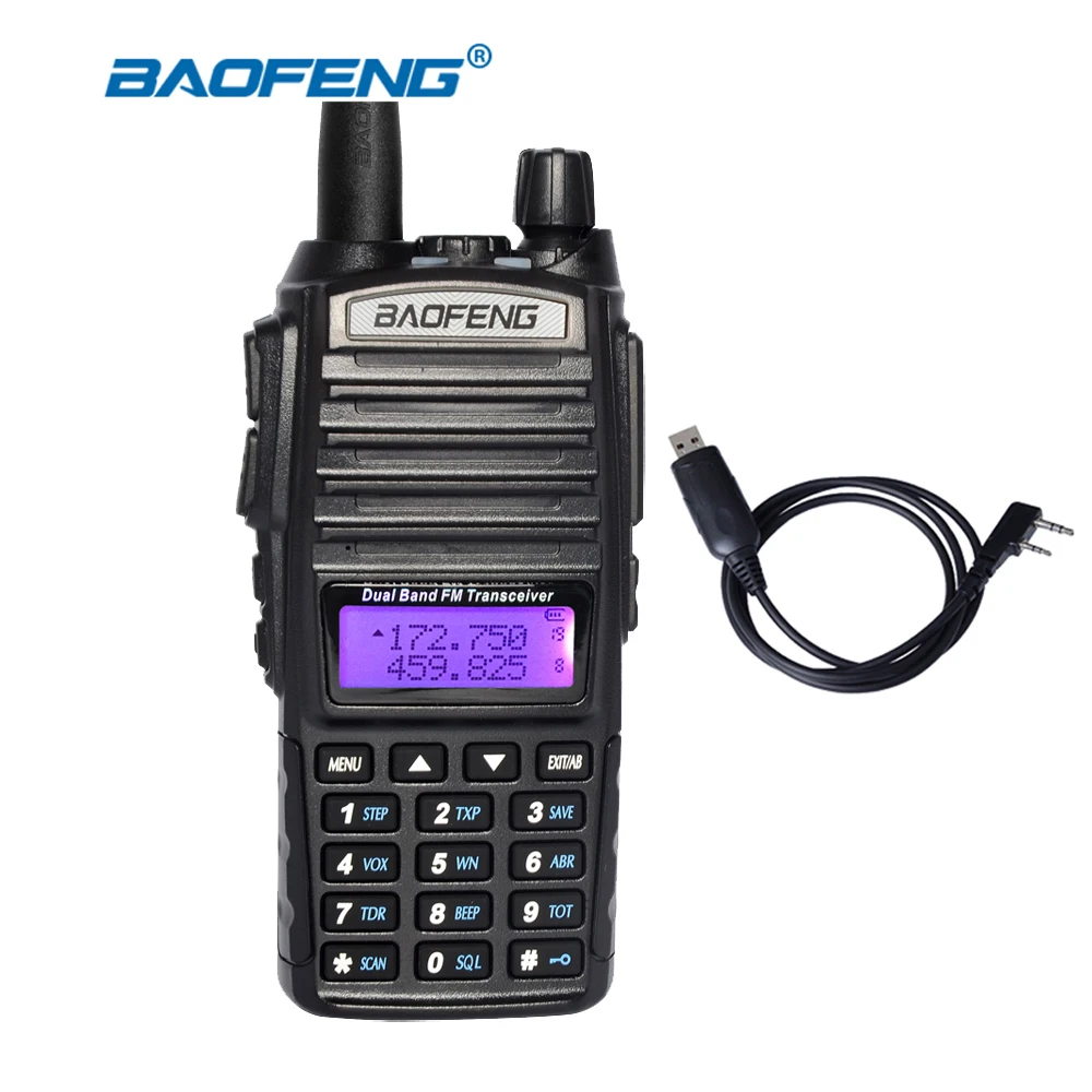 Baofeng UV82 Двухдиапазонная рация VHF УВЧ 137-174/400-520 МГц двухсторонний