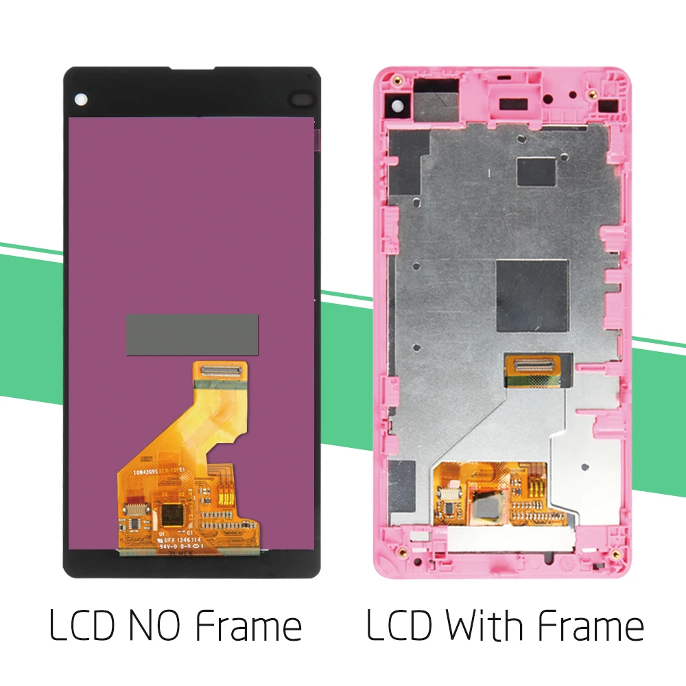 ЖК-дисплей с сенсорным экраном 4 3 &quotдля sony Xperia Z1 Compact display M51W Mini D5503 дигитайзер