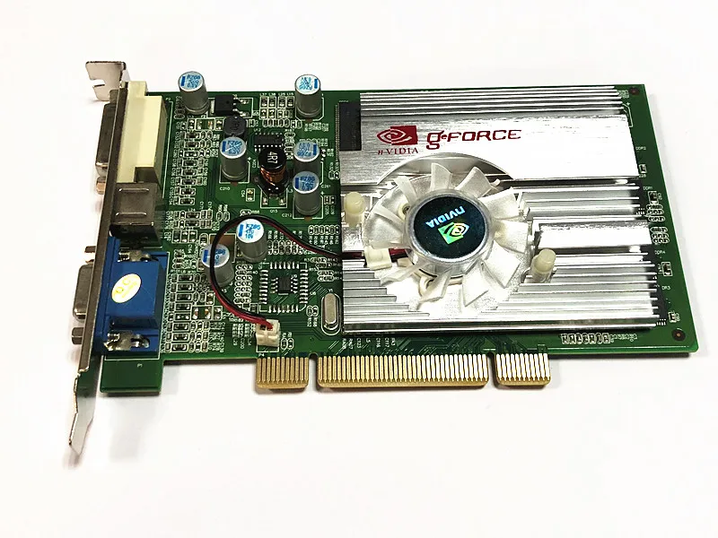Хорошая посылка новая видеокарта nVIDIA GeForce FX5500 PCI AGP 256 Мб 128 бит DDR VGA/DVI AGP/PCI 7600gt| |