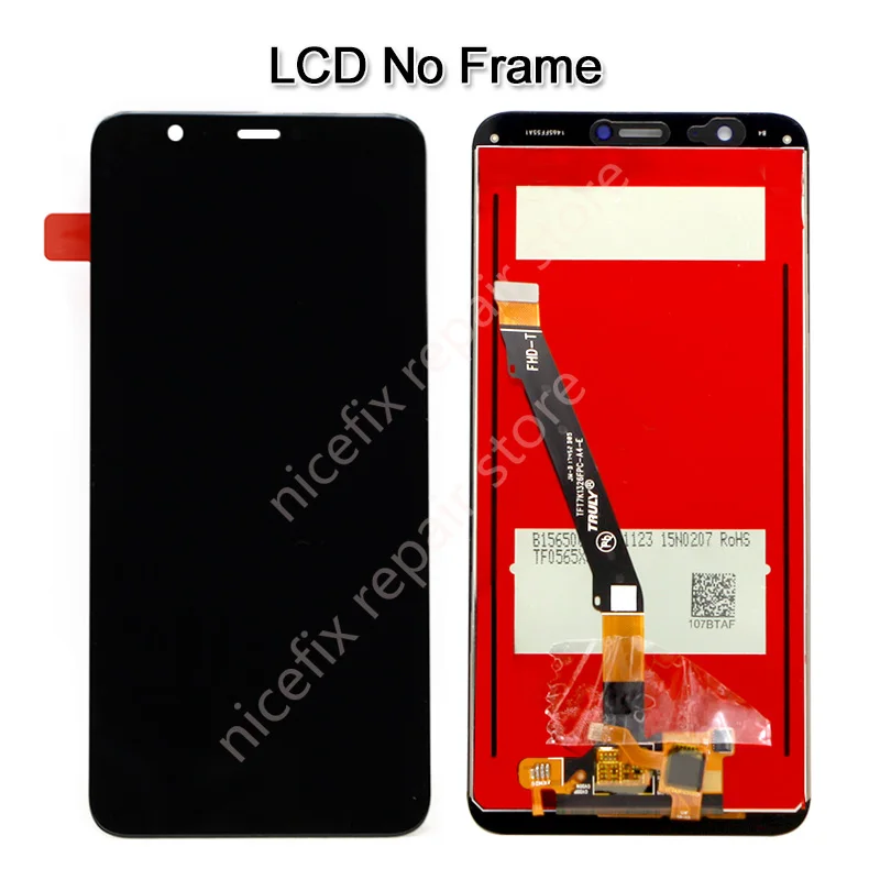 ЖК дисплей с сенсорным экраном и дигитайзером в сборе для Huawei P Smart рамкой FIG LX1 L21 L22