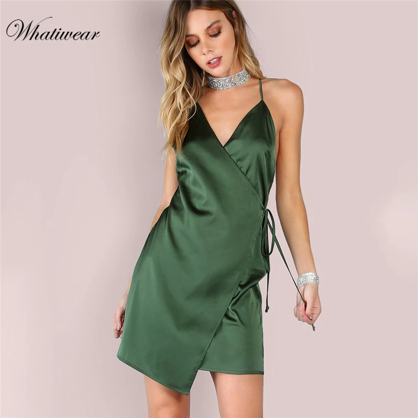 Whatiwear сексуальное женское нижнее белье с v образным вырезом Ночное платье без